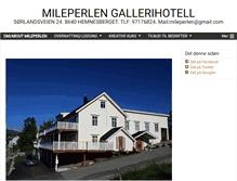 Tablet Screenshot of mileperlen.com